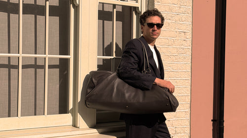 SIENA - Leather Duffle Bag